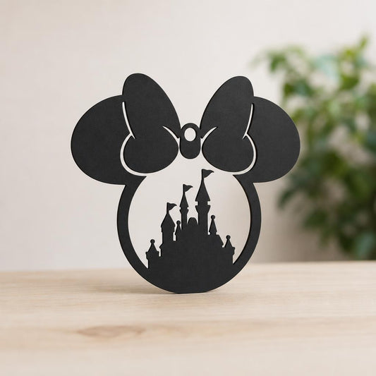 Cuadro Minnie y Castillo — otra vista