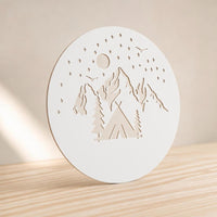 Cuadro Aventura Personalizado — Blanco