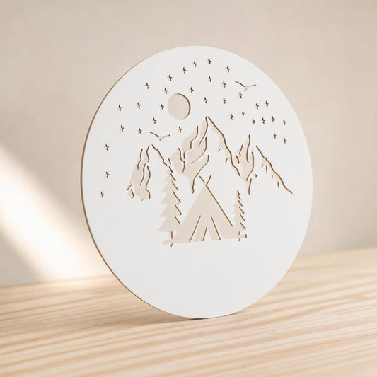 Cuadro Aventura Personalizado — Blanco