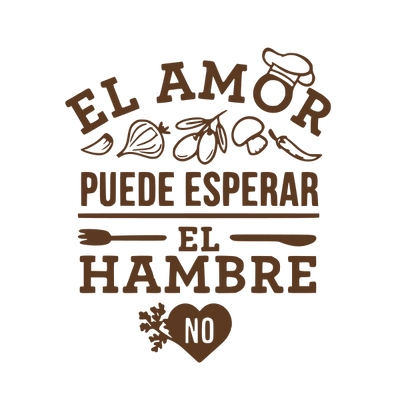 El Amor Puede Esperar El Hambre No