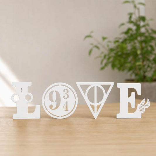 Cuadro LOVE — Blanco