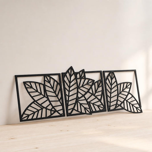 Triptico Hojas Rectangular — otra vista