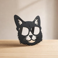 Cuadro Gato con Lentes de Sol — otra vista