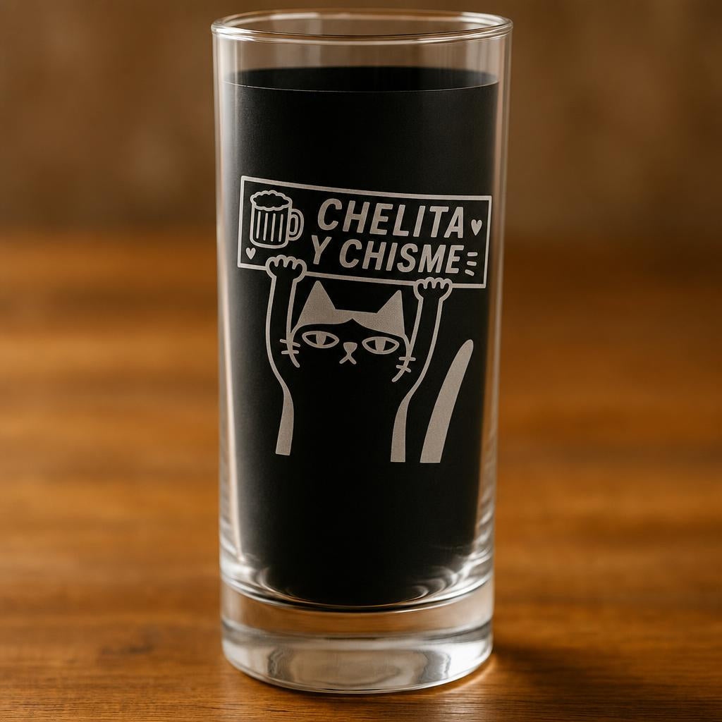 Vaso Chelita Y Chisme